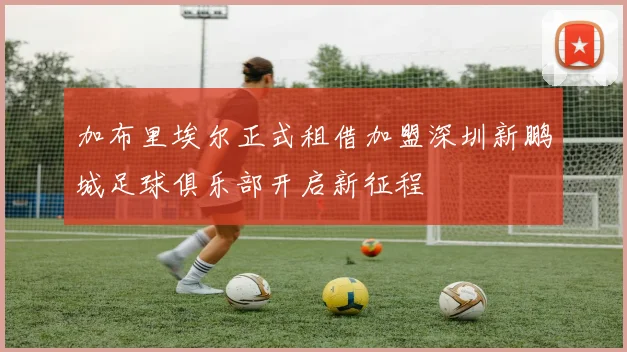 加布里埃尔正式租借加盟深圳新鹏城足球俱乐部开启新征程